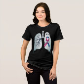 Paranormaal Happy Longen Project Fondsenwervende T Tri-Blend Shirt (Voorkant volledig)