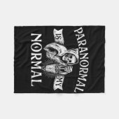 Paranormaal is mijn normaal - Phantom Ghost Huntin Fleece Deken (Voorkant (Horizontaal))