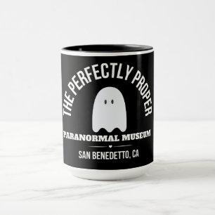 Paranormaal Museum Mok - Zwart-wit