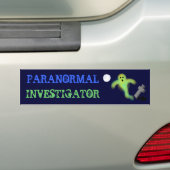 PARANORMAAL ONDERZOEK BUMPERSTICKER (Op auto)