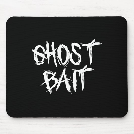 Paranormaal onderzoek Ghost Byit Haunted Ghost Muismat (Voorkant)