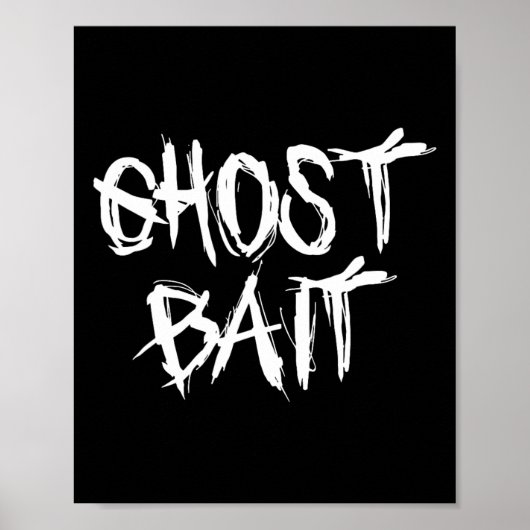 Paranormaal Onderzoek Spook Byit Spookhuis Spook Poster (Voorkant)