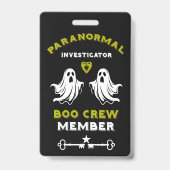Paranormaal onderzoeker Ghost Hunter Badge (Voorzijde)