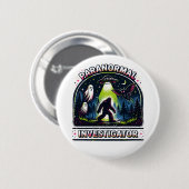 Paranormaal onderzoeker ronde button 5,7 cm (Voorkant /achterkant)