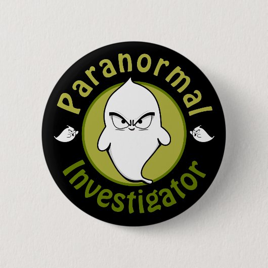 Paranormaal onderzoeker ronde button 5,7 cm (Voorkant)