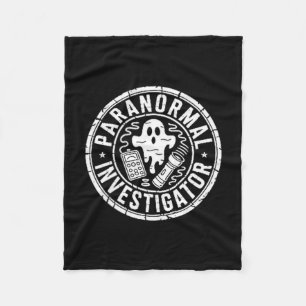 Paranormaal onderzoeker spookenjager fleece deken