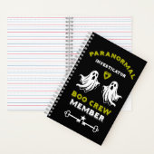 Paranormaal onderzoeker spookenjager notitieboek (Binnen)