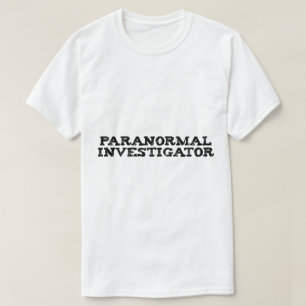 Paranormaal onderzoeker spookjacht t-shirt