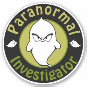 Paranormaal onderzoeker sticker