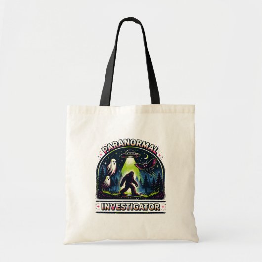 Paranormaal onderzoeker tote bag (Voorkant)
