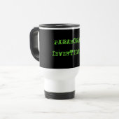 PARANORMAAL ONDERZOEKSVERKEER MUG REISBEKER (Voorkant links)