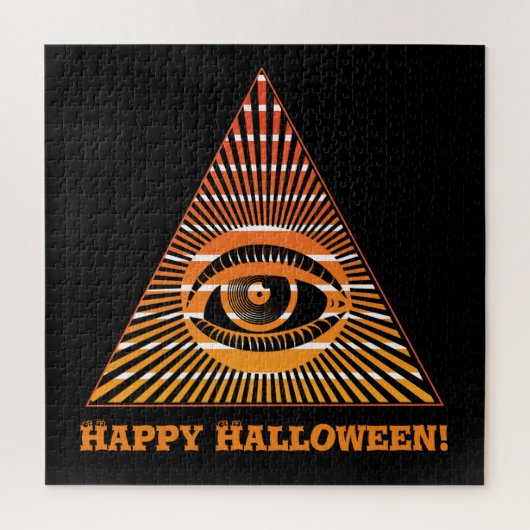 Paranormal All Seing Eye of Providence Spiritueel Legpuzzel (Verticaal)