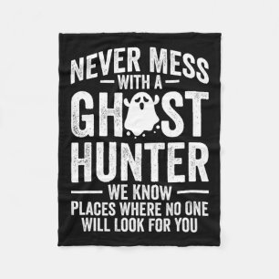 Paranormal EVP Hunting Ghost Hunter Adventures 1 Fleece Deken