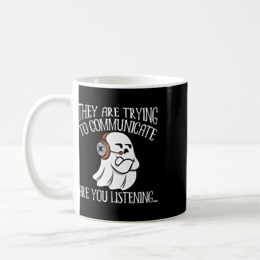 Paranormal EVP Hunting Ghost Hunter Adventures 2 Koffiemok (Links)