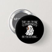 Paranormal EVP Hunting Ghost Hunter Adventures 2 Ronde Button 5,7 Cm (Voorkant /achterkant)