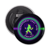 Paranormal Howl Hour Button Bottle Opener (Voorkant)
