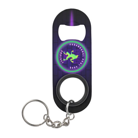 Paranormal Howl Hour Mini Sleutelhanger Bottle Ope Mini Flessenopener (Voorkant)