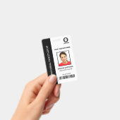 Paranormal Investigator Company Employee Photo ID Badge (Handheld)