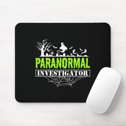 Paranormal Investigator Ghost Hunting Muismat (Met muis)