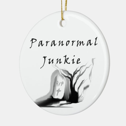 Paranormal Junkie Keramisch Ornament (Links)