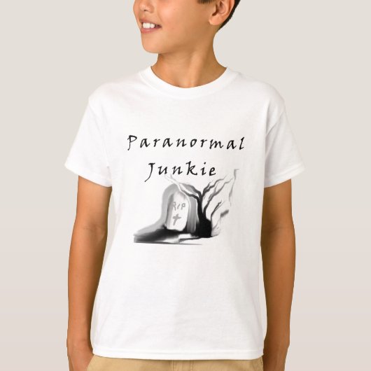 Paranormal Junkie T-shirt (Voorkant)