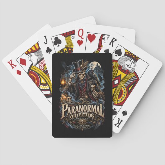 Paranormal Outfitters Speelkaarten (Achterkant)