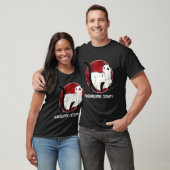 Paranormale Activiteit Kat Lover Spooky Ghost Kitt T-shirt (Unisex)