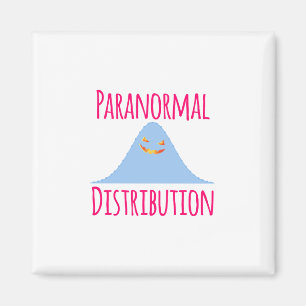 Paranormale Distributie Fun Halloween Normal Ghost Magneet