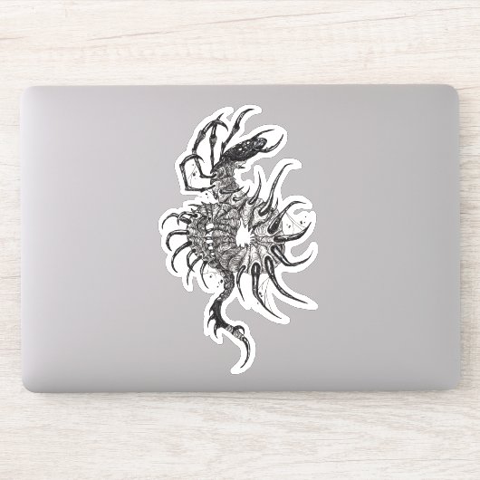 paranormale duizendpoot sticker (Computer)