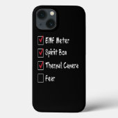 Paranormale gear Ghost Hunt Case-Mate iPhone Case (Achterkant)