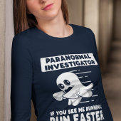 Paranormale Ghost Hunting Investigator werkt snell T-shirt