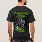 Paranormale Haven- en Demonologietest Shirt (Achterkant)