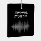 Paranormale kerstversiering keramisch ornament (Rechts)