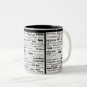 Paranormale koffie-Mok Tweekleurige Koffiemok (Voorkant rechts)