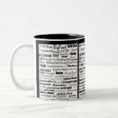 Paranormale koffie-Mok Tweekleurige Koffiemok (Links)