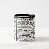 Paranormale koffie-Mok Tweekleurige Koffiemok (Center)