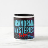 Paranormale mysteries Synthwave koffie Mok (Midden)