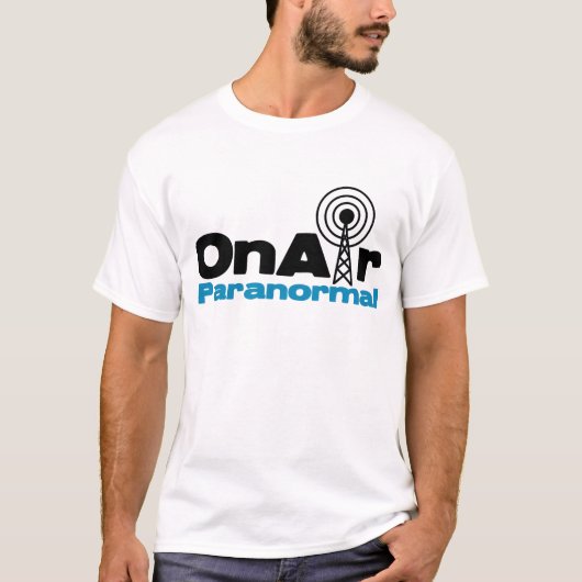 Paranormale on-air-Logo lichtkleuren T-shirt (Voorkant)