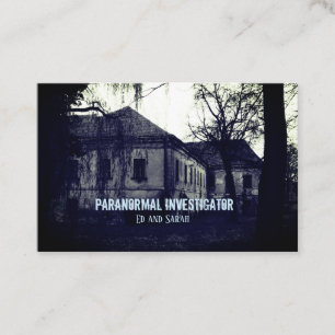 Paranormale onderzoeker 2 Visitekaartje