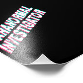 Paranormale onderzoeker foto afdruk (Hoek)