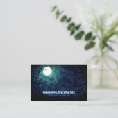Paranormale onderzoeker Fullmoon Cold Edition Visitekaartje (Staand voorkant)