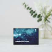 Paranormale onderzoeker Gebroken dorp Visitekaartje (Staand voorkant)