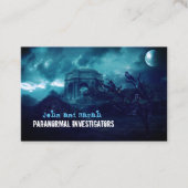 Paranormale onderzoeker Gebroken dorp Visitekaartje (Voorkant)