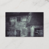 Paranormale onderzoeker Gehakt Visitekaartje (Achterkant)