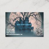 Paranormale onderzoeker Gevoelige Mansie Visitekaartje (Achterkant)