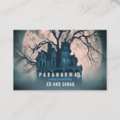 Paranormale onderzoeker Gevoelige Mansie Visitekaartje (Voorkant)
