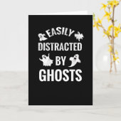 Paranormale onderzoeker Ghost Hunter Ghost Hunting Kaart (Gele Bloem)