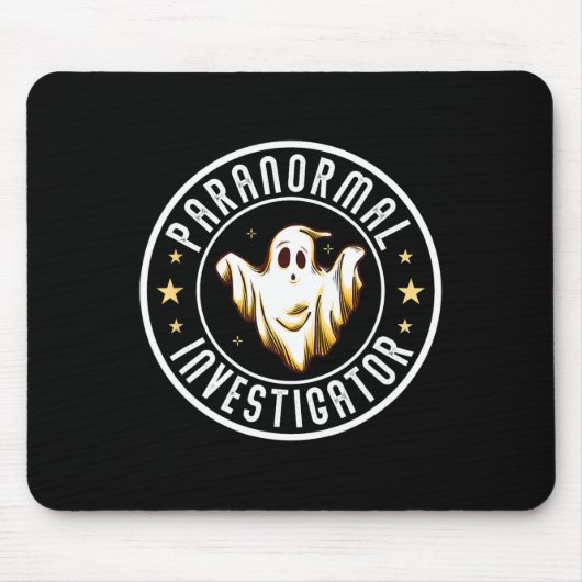 Paranormale onderzoeker Ghost Hunter Ghost Hunting Muismat (Voorkant)