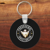 Paranormale onderzoeker Ghost Hunter Ghost Hunting Sleutelhanger (Voorkant)