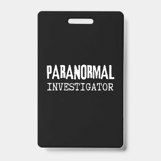 Paranormale onderzoeker Ghost Hunter UFO Aliens Badge